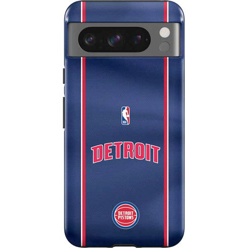 NBA Detroit Pistons Jersey Google Pixel 8 Pro Impact Case